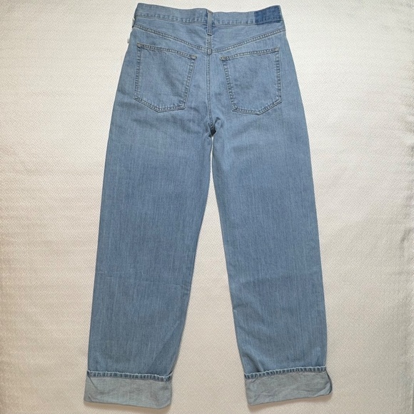 NWT Ética Stanton High-Rise Relaxed Cuff Jeans Women's W29 L32 - Picture 4 of 9